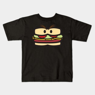 Pittsburgh Style Kawaii Sandwich Kids T-Shirt